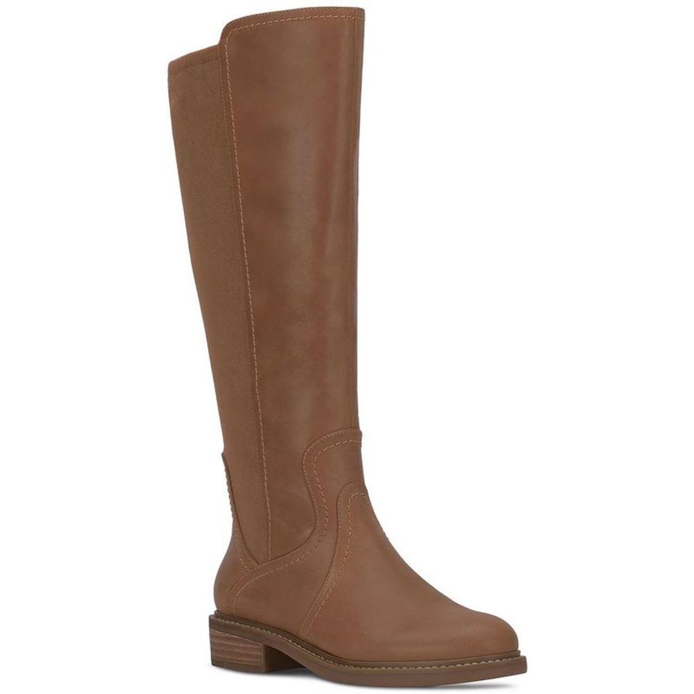LUCKY BRAND. Brown Leather.  Tall Knee-High Boots NWT Size 8.5. Free Shipping